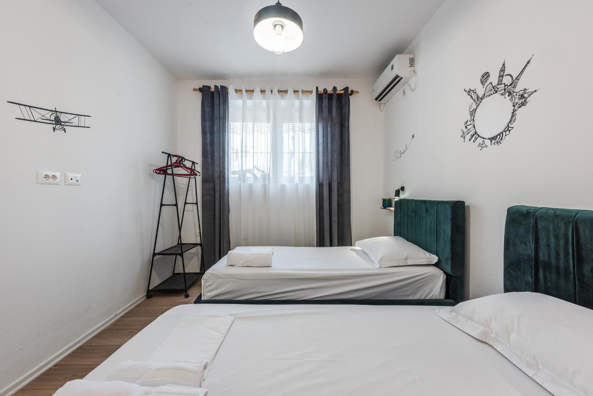 Noir Apartment By Kondo Stays Tirana Zewnętrze zdjęcie