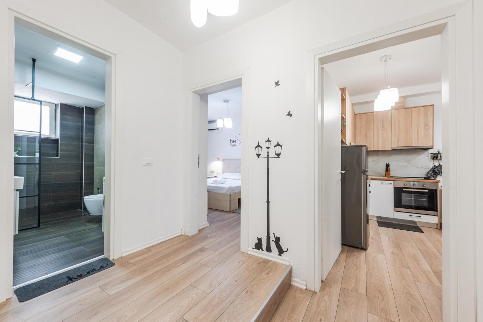 Noir Apartment By Kondo Stays Tirana Zewnętrze zdjęcie