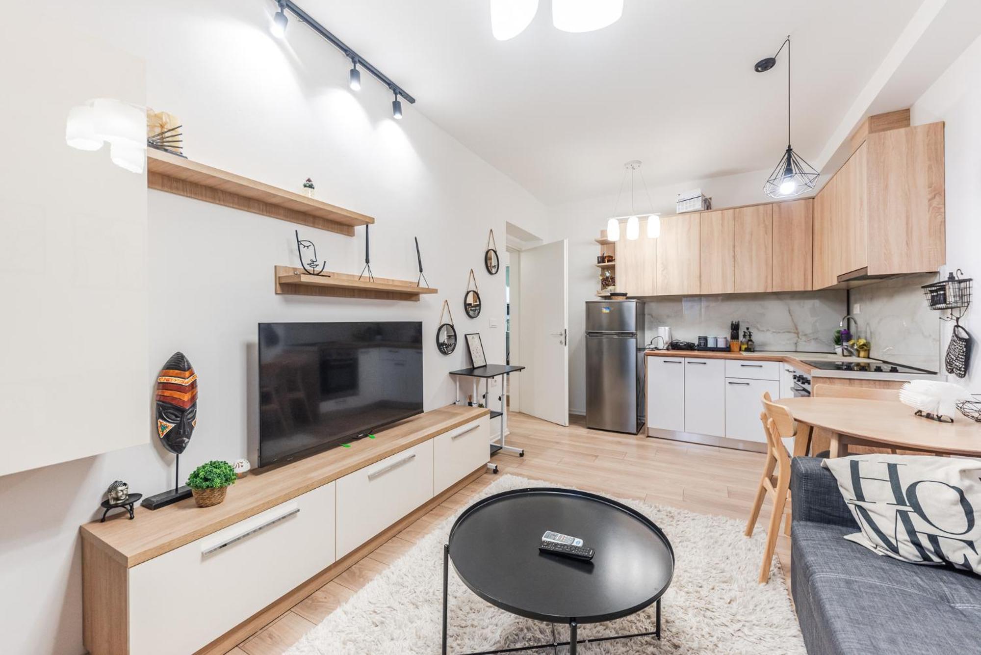 Noir Apartment By Kondo Stays Tirana Zewnętrze zdjęcie