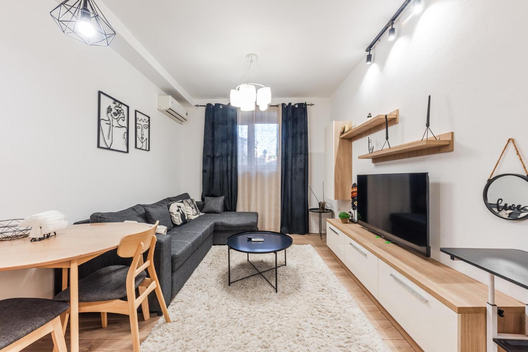 Noir Apartment By Kondo Stays Tirana Zewnętrze zdjęcie